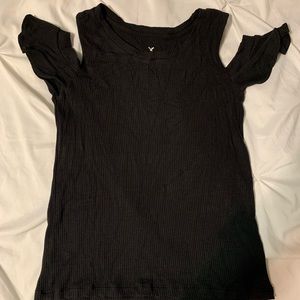 Black dressy/casual T-shirt